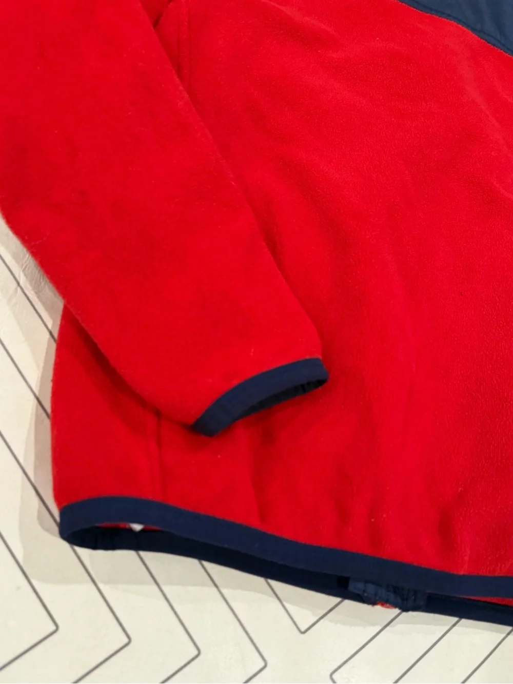 Polo by Ralph Lauren Kids Red & Navy Fleece Zip Jacket